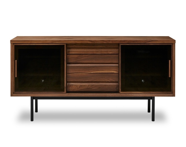 カリモク　サイドボード　リビングボード　ヴィンテージ　レトロ　北欧　モダン カリモク60 サイドボード・ヴィンテージチーク | D&DEPARTMENT