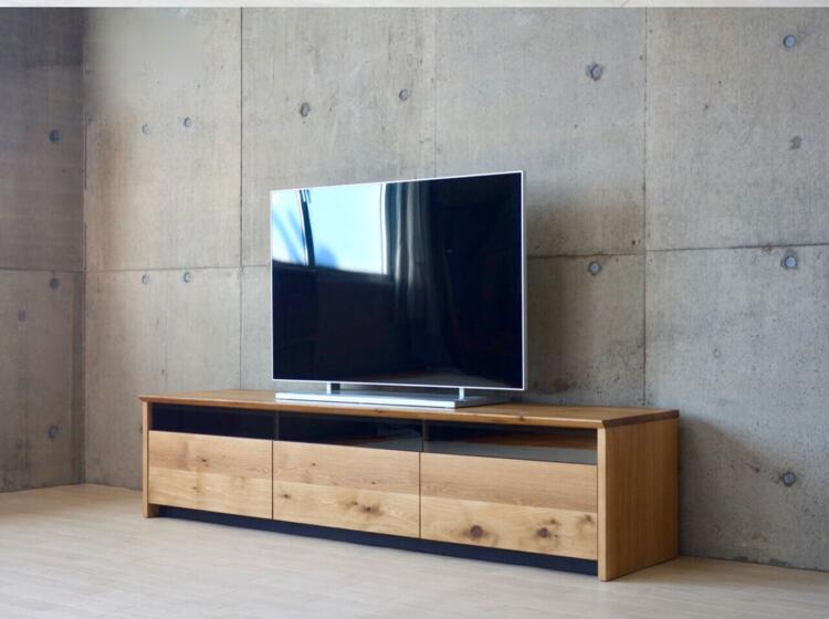 テレビ受像機ゲーム盤 180 純乎たる材 テレビ受像機台 TVゲーム盤 オーク材 置き目ゲーム盤 北欧 分かりやすい ナラ材 自然的 生まれながら木 木製 瑠璃 遠隔操作 節有 和今めかしい 4K 65型 60型 55型 50型