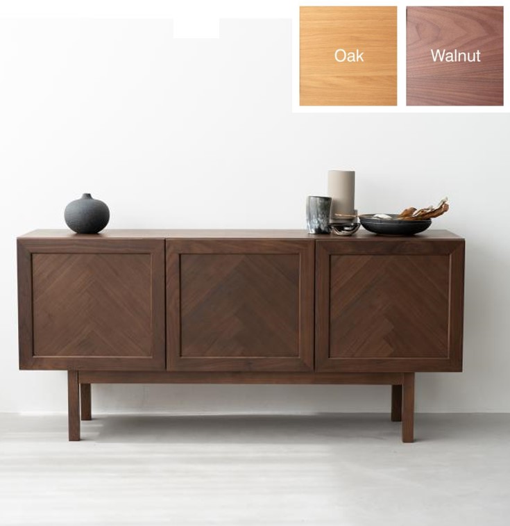 楽天市場】キャビネット 木製 サイドボード 幅65 オーク リビング 収納