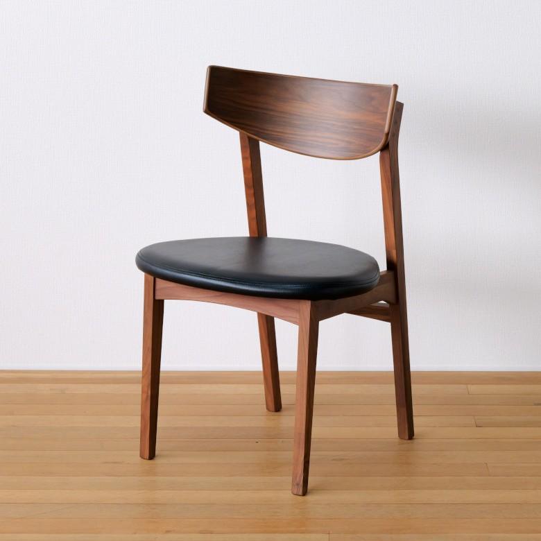 職人　ハンドメイド　無垢　ウォールナット　椅子 楽天市場】ダイニングチェア イス 椅子 ウォールナット材 無垢材