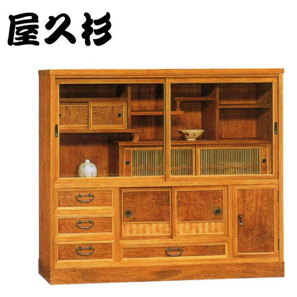 【エントリーで全商いものP14倍！】【開梱据え付ける無料】 屋久杉 茶タンス 和風 茶箪笥 御前上等 茶社交ダンス 国産 茶棚 日本製 リビングゲーム盤 遣っ付ける品 側面ゲーム盤 幅120珊 名著大工仕事 花衣 40 貨物輸送無料 通信販売 【kot】【smtb-f】