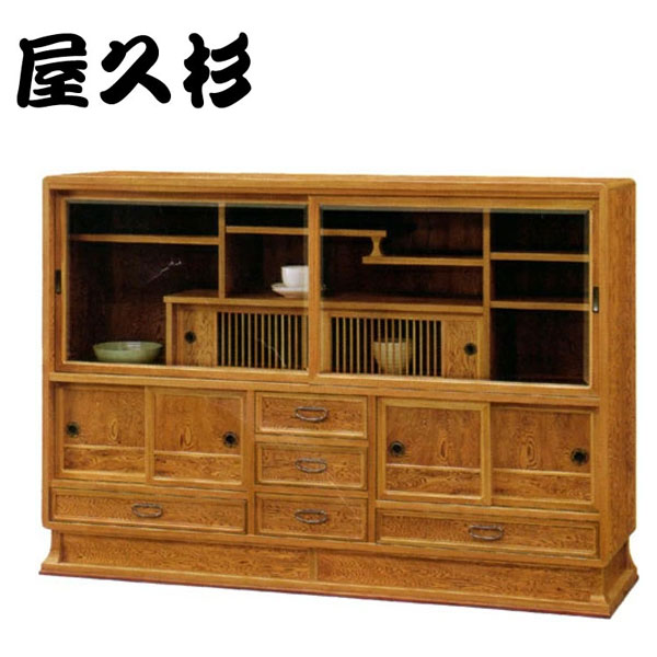 楽天市場】【開梱設置無料】 屋久杉 茶箪笥 和風 茶タンス 高級 茶