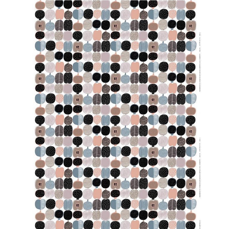 マリメッコ ヴィンテージ ファブリック クッカケト 約148×141 マリメッコ ヴィンテージ ファブリック クッカケト 約148×141