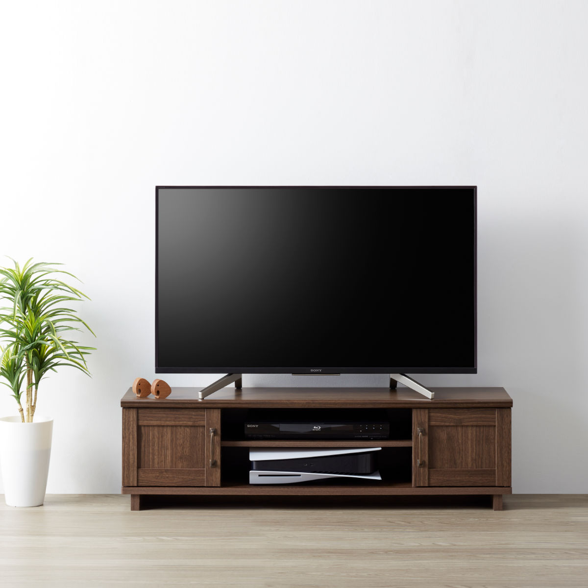 テレビ台 ローボード シンプルモダン Cosalo 幅115cm （ 送料無料 テレビボード TV台 TVボード テレビラック AVボード テレビ 収納 リビング収納 シンプル モダン 高級感 ウォールナット風 おしゃれ ） 【39ショップ】