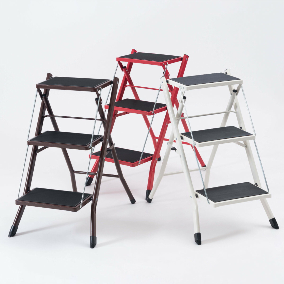 ダルトン　脚立　ラダー　4ステップ　アメリカン 楽天市場】ダルトン ファイバーラダー 3ステップス （ブラウン