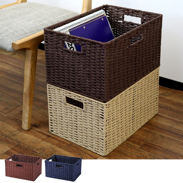 【楽天市場】収納ボックス 横型 紙製 幅36×奥行26×高さ20cm カラーボックス インナーボックス