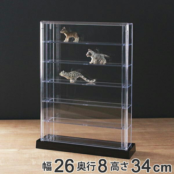 楽天市場】コレクションケース スクエア 12マス L12 卓上 クリアケース