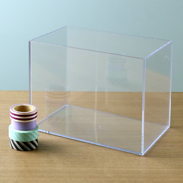 アクリル 収納ボックス 透明 楽天市場】アクリルケース 透明 収納 BOX W150mm×H100mm×D150mm