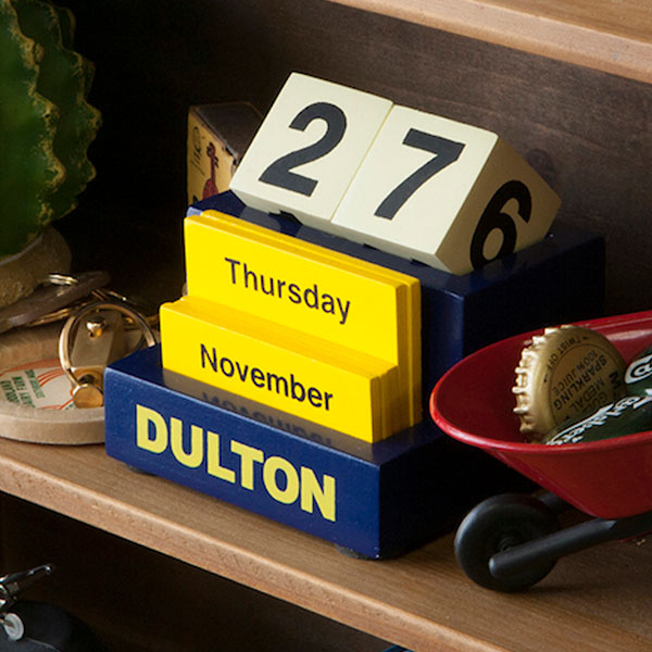 Interior Palette Desk Calendar Dalton Dulton Desktop Calendar