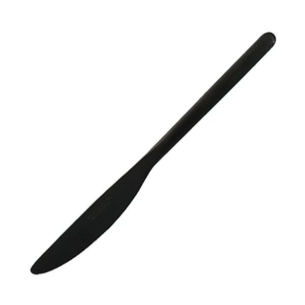 ナイフ ディナーナイフ 22cm スヴェルトカトラリー 食器 ステンレス製 同色6本セット ダルトン DULTON （ テーブルナイフ カトラリー ステンレス 洋食器 おしゃれ シンプル マット 黒 ブラック ステーキ メイン料理 ）【39ショップ】