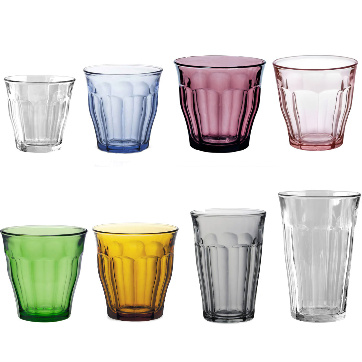 デュラレックス コップ 90ml 130ml 160ml 220ml 250ml 310ml 360ml 500ml ピカルディ 強化ガラス ( PICARDIE 食洗機対応 電子レンジ対応 DURALEX 食器 ガラス ガラスコップ ガラス製 丈夫 シンプル 洋食器 おしゃれ )【39ショップ】