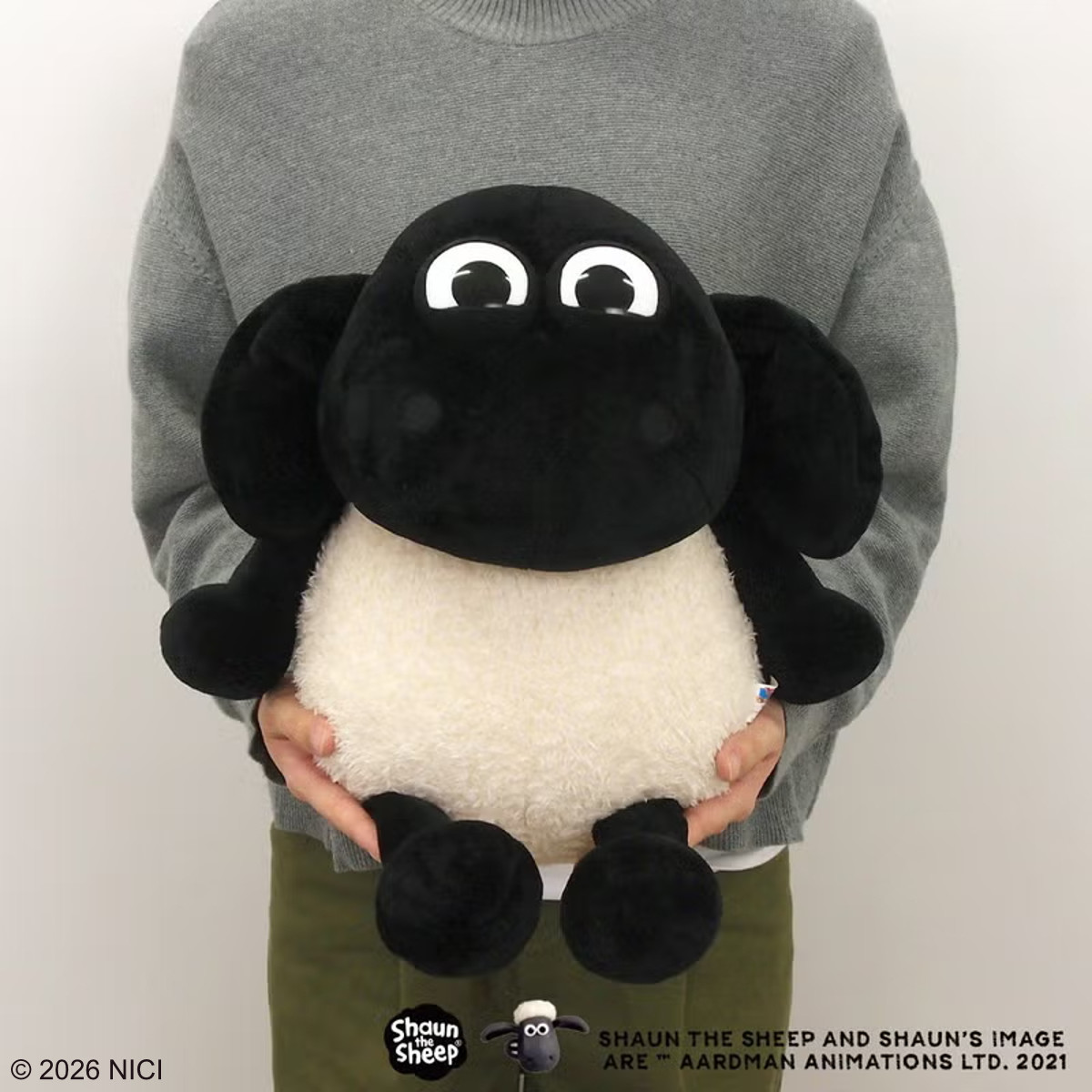 NICI ティミー クラシック 50cm ぬいぐるみ ひつじのショーン （ ニキ ヌイグルミ ふわふわ 動物 ひつじ 羊 雑貨 インテリア アニマル プレゼント かわいい 人形 おもちゃ 玩具 癒しグッズ 子ども キッズ 女の子 男の子 ）【39ショップ】