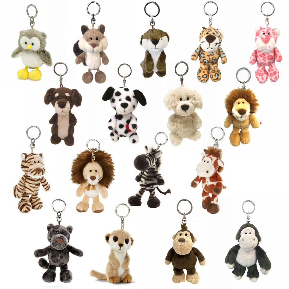 サッカーニキ様。専用 nici おもちゃ NICI/キーホルダー オオカミ/サッカー 10cm