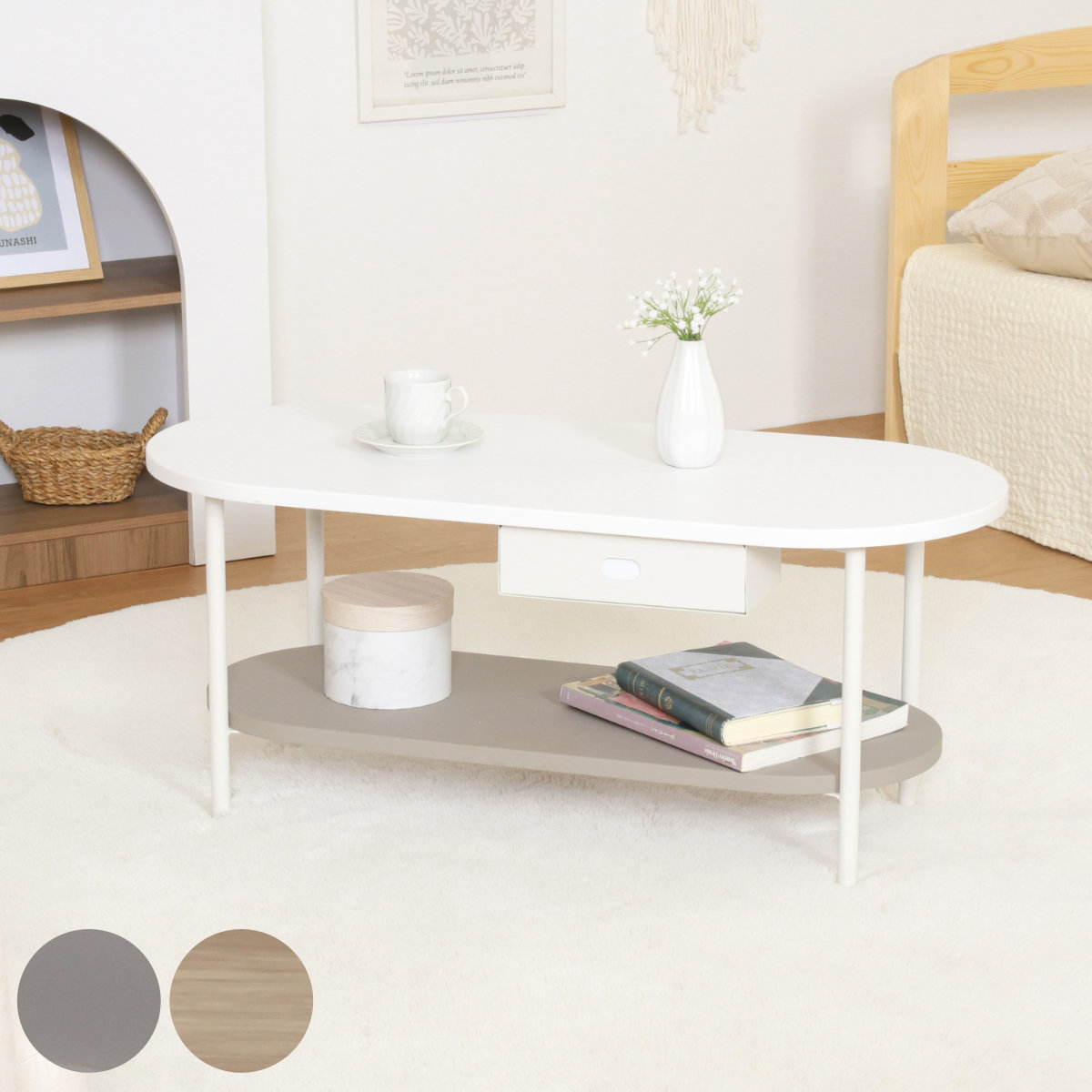 【お値下げ】韓国風　カフェテーブル　白 楽天市場】カフェテーブル丸テーブル 白 一人暮らし テーブル