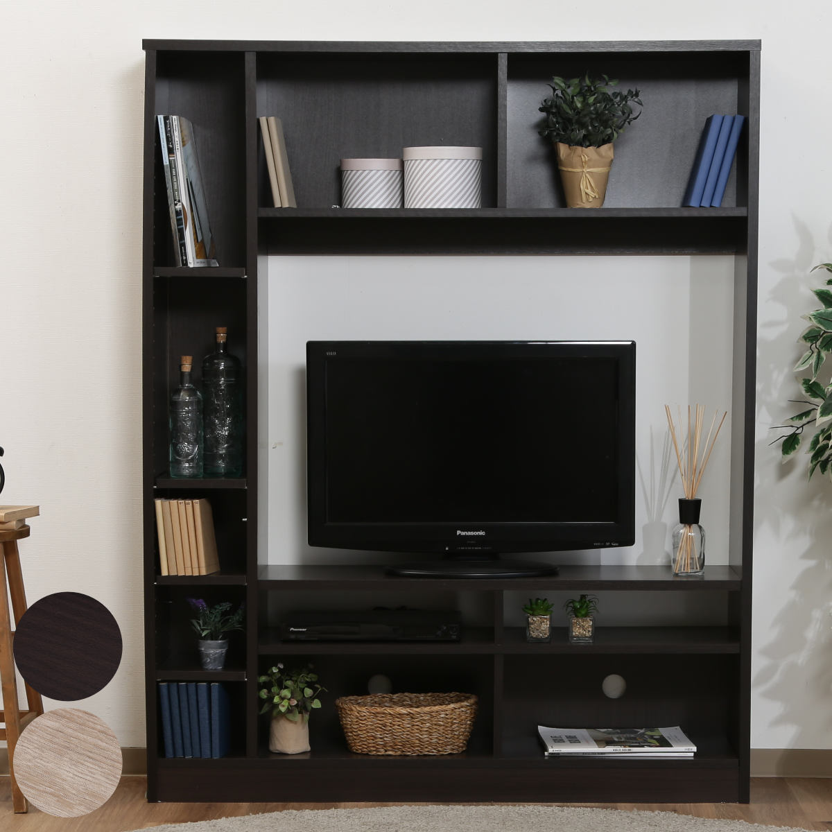 楽天市場】テレビ台 壁面ユニットTV台 120cm幅 テレビボード テレビ