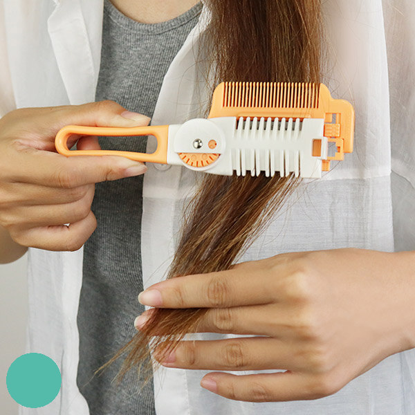 自宅 クシ付 スキバサミ カッター 散髪 くし ヘアカッター 39ショップ カット 前髪カット 髪 散髪ハサミ 髪の毛 ヘアカット用品 ヘアカット 毛 セルフカット ツーウェイ ダイヤルヘアカッター