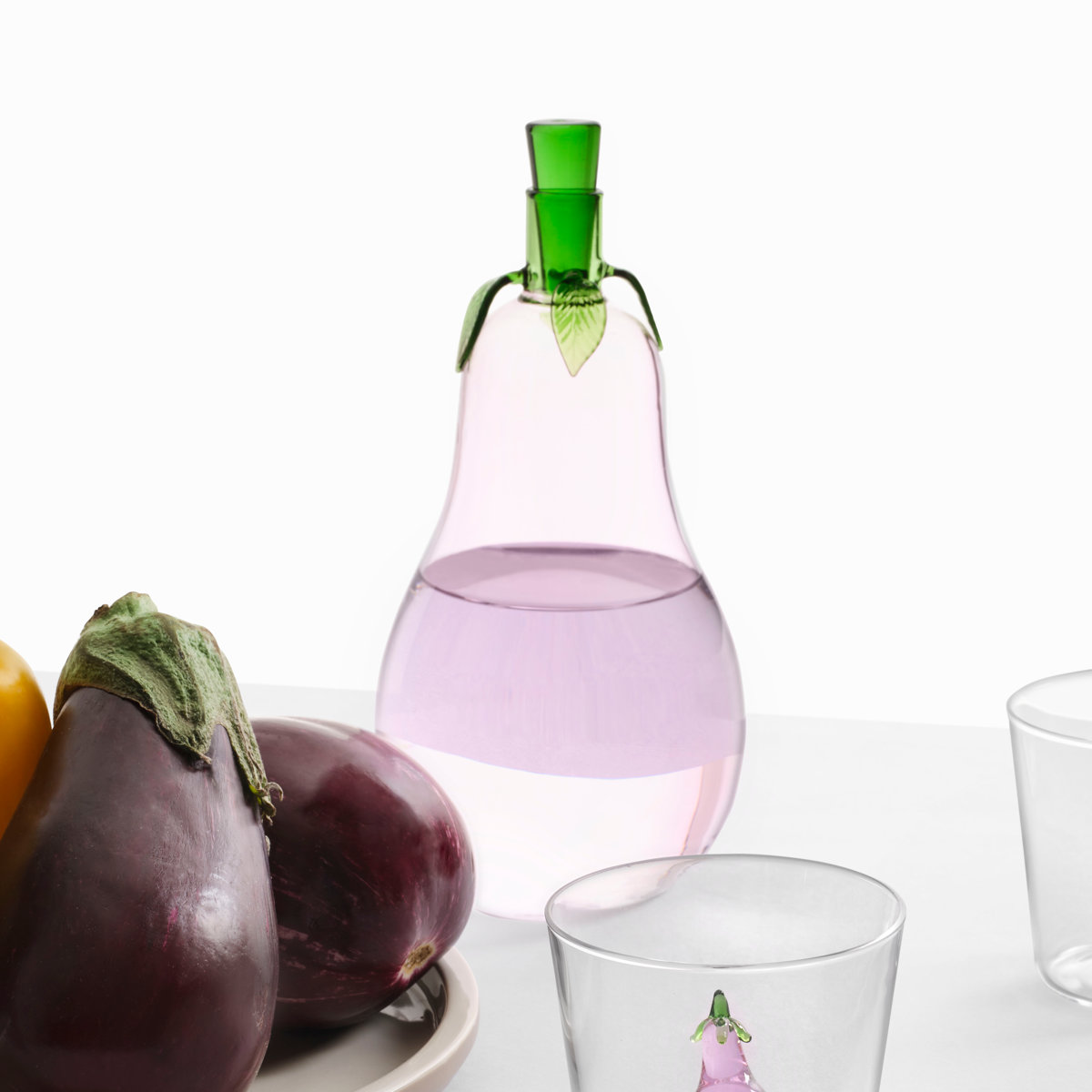 タンプラー イッケンドルフミラノ 蔬菜 瓶 茄子 950ml （ 食洗機相応う ichendorf 瑠璃 イタリア共和国 ミラノ 水飲み 水飲み 食器 VEGETABLES 御手々御手伝いさん 今めかしい 差し上げ物 差し上げ物 ）【39販売店】