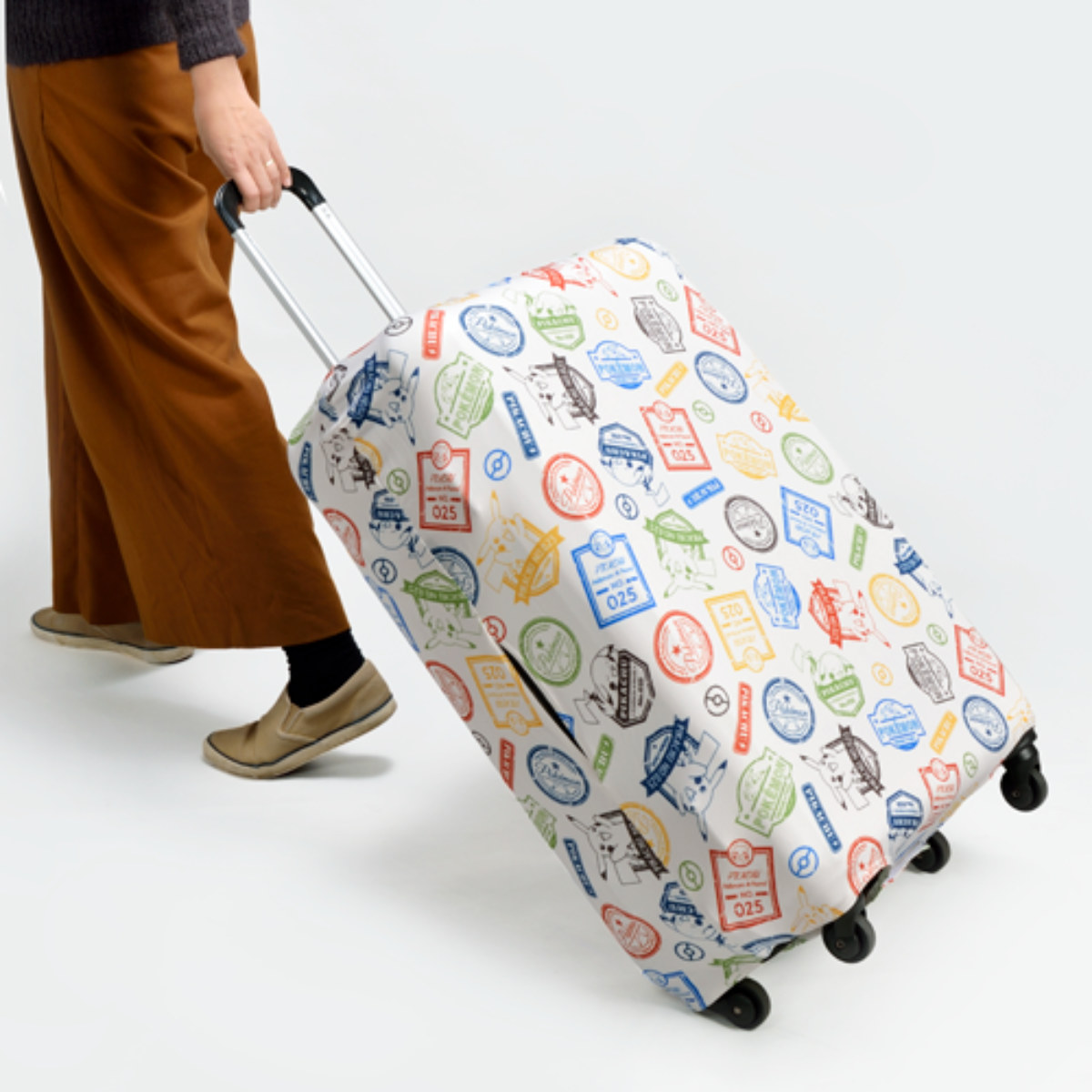 新色追加して再販 スーツケースカバー Lサイズ ポケットモンスター ピカチュウ ポケモン キャリーケースカバー ラゲッジカバー カバー 保護 汚れ 予防 旅行 トラベル Www Tsujide Co Jp