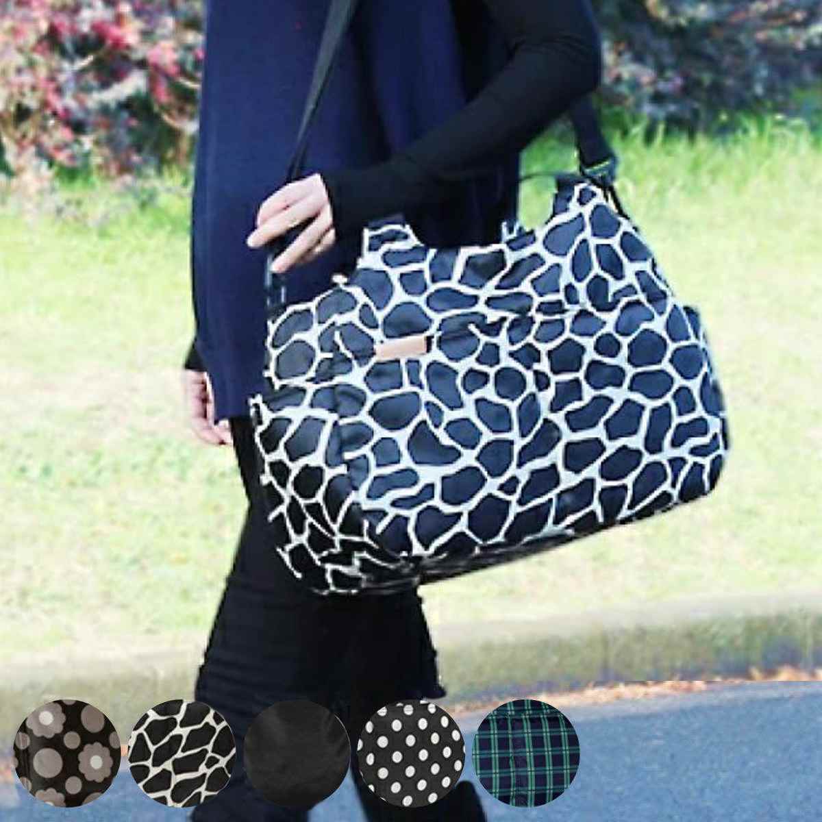 マザーズバッグ 2WAY マシュマロ トートバッグ ハンナフラ Hanna Hula 軽量 （ ママバッグ マザーバッグ トート ショルダー 大容量 撥水 レディース メンズ ベビー 赤ちゃん ママトート 鞄 お出かけ 男女兼用 おしゃれ プレゼント ）【39ショップ】