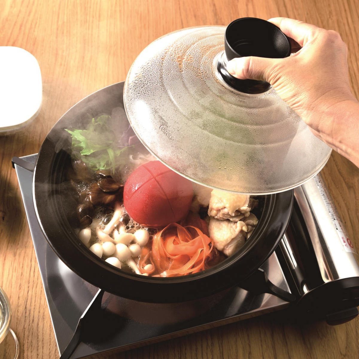 楽天市場】ハリオ フタがガラスのご飯釜 2〜3合 ガス火専用 ガラス蓋