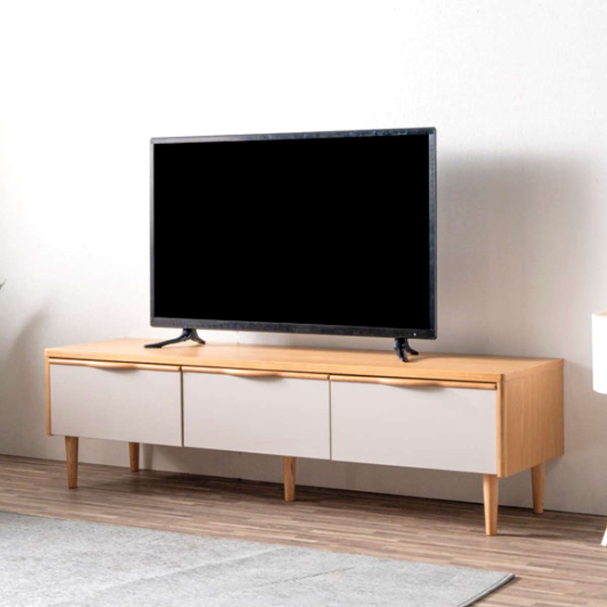 テレビ受像機台 置き目ゲーム盤 幅149.6糎 抽き出し 脚付き添い人 お掃き出す自動人形相応う 今めかしい （ AVゲーム盤 棚 生まれながら木突板 切り上げる品 フルスライドレール リビングゲーム盤 納める 調度品 自然的 グレージュ バイ色合い うしろ側かざり付ける ）【39販売店】