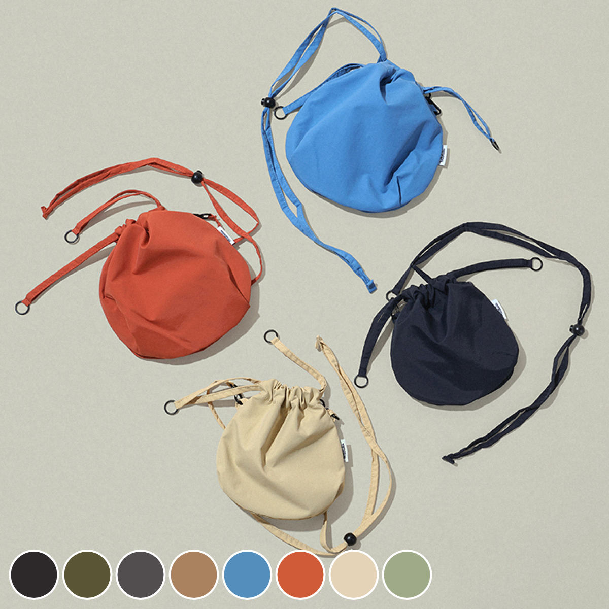 ショルダーバッグ hellolulu BEA NOLLY KATE Sサイズ Mサイズ Lサイズ （ ハロルル バッグ レディース メンズ ショルダー かばん 鞄 クロスボディ 軽い 斜め掛け ポシェット 巾着 2way 軽量 撥水 ボタン 内ポケット おしゃれ ）【39ショップ】 5,016円