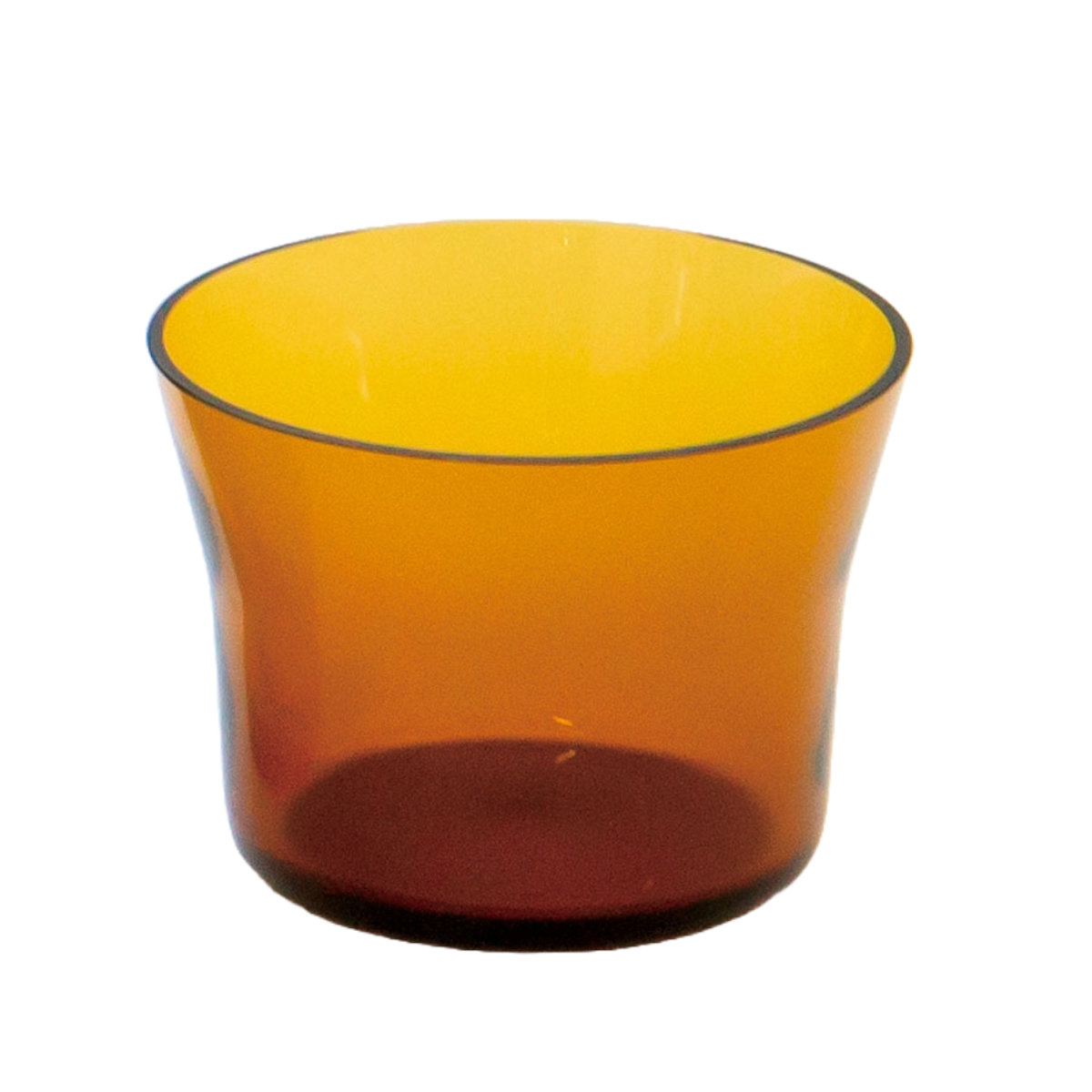 廣田硝子 グラス フレアグラス 耐熱性 アンバー S （ ガラス 日本製 コップ カップ 耐熱 桐箱入り 160ml おしゃれ クリア シンプル アイス ホット レトロ ）【39ショップ】