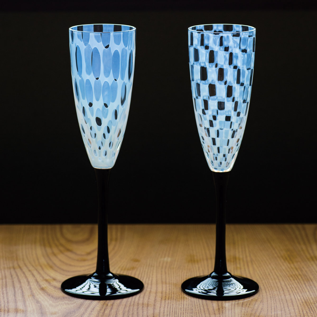廣田硝子 ワイングラス 大正浪漫 フルートワイン ペア （ 140ml ガラス 日本製 ワイン グラス コップ ペアグラス おしゃれ シャンパン 和 和モダン レトロ ）【39ショップ】