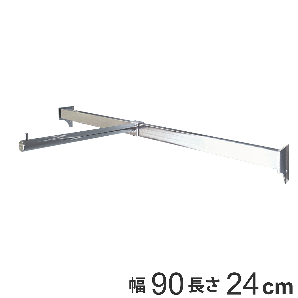壁面収納 フィットラック コートフックセット 幅90cm ( 送料無料 パーツ オプション 部品 DIY 収納 フック 壁掛け 吊り下げ コート掛け 掛ける収納 浮かせる収納 可動棚 オープンラック 収納ラック 有効活用 ) 【39ショップ】|インテリアパレット