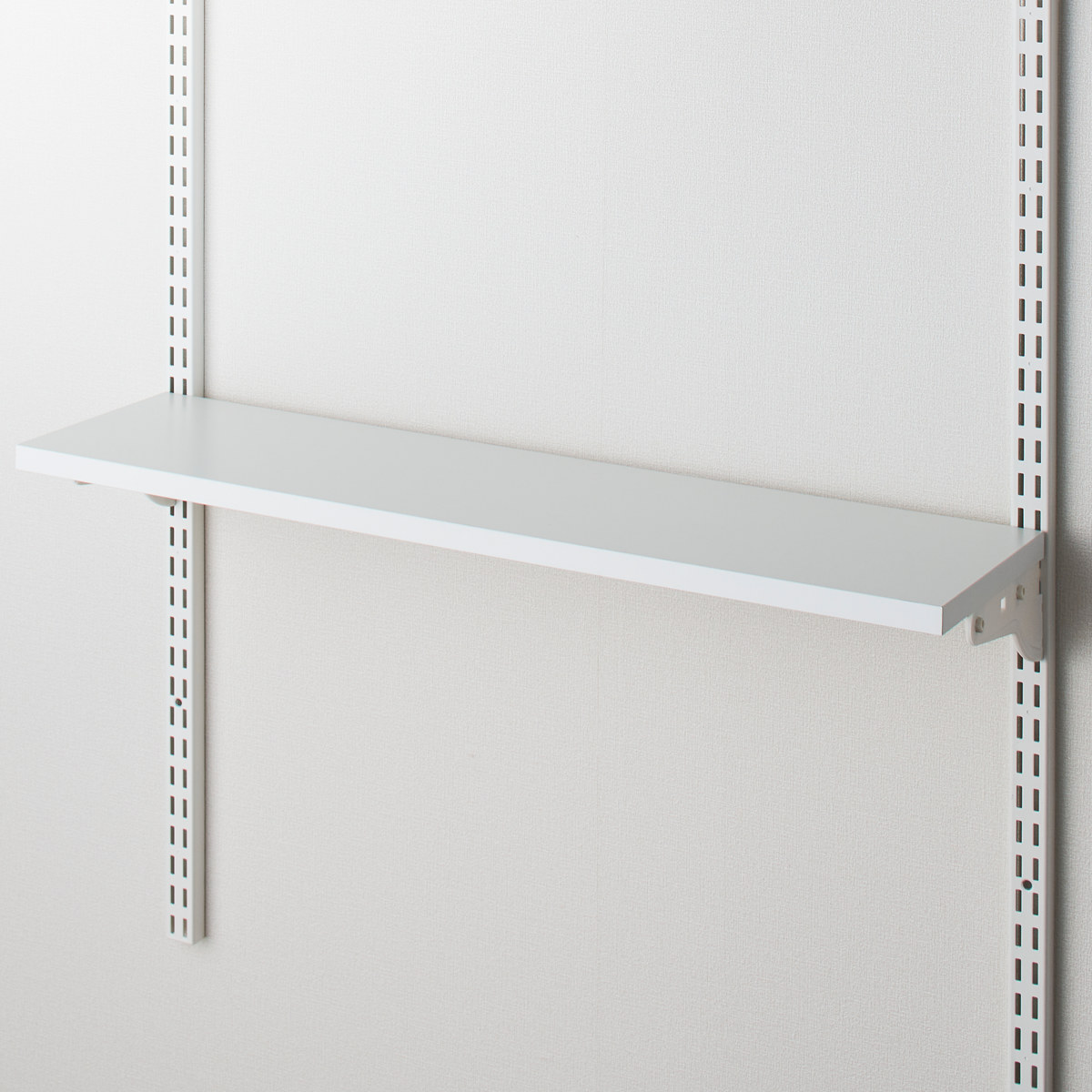 壁面収納 TSセット 棚板 ブラケット 幅60cm 奥行20cm フィットラック （ 木製 DIY 収納 ホワイト 可動棚 オープンラック 収納ラック 有効活用 収納スペース 壁掛け 白 ラック 棚受け ウォールシェルフ ）【39ショップ】