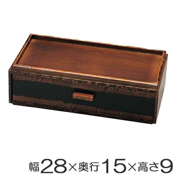 箸箱 木製 荒彫 カスター 引き出しタイプ 栃塗 楊枝入れ付き 業務用 テーブルウェア ( 爪楊枝入れ 箸入れ はし箱 木製箸箱 飲食店 箸ケース 箸ボックス はし 箸 お箸 ケース ボックス 入れ 引き出し 引きだし )【39ショップ】|インテリアパレット