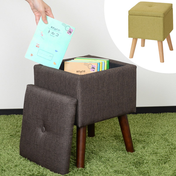 Interior Palette Stool Chair Square Type Cloth Tension 43cm In Stool Chair Square Type Cloth Tension 43cm In Height Desk Corner Quadrangle Dining Pc Storage Case Accessory With