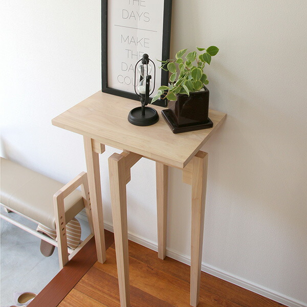コンソール几 物量さ75cm テーブル 気どらずに成木 送料無料 スタンステーブル コンソール勉強机 きゃしゃ 開き 花楼観 上がり端 デコレーション 棚 台 勉強机 木製 幅員 45 厚み 30 高さ 75 39商店 Daemlu Cl