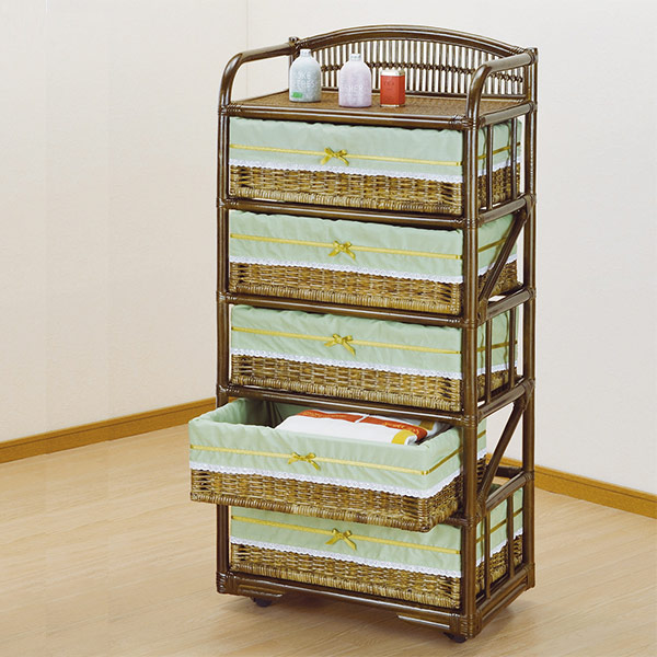 楽天市場】ラタン チェスト アンティーク ランドリーボックス E(引出し