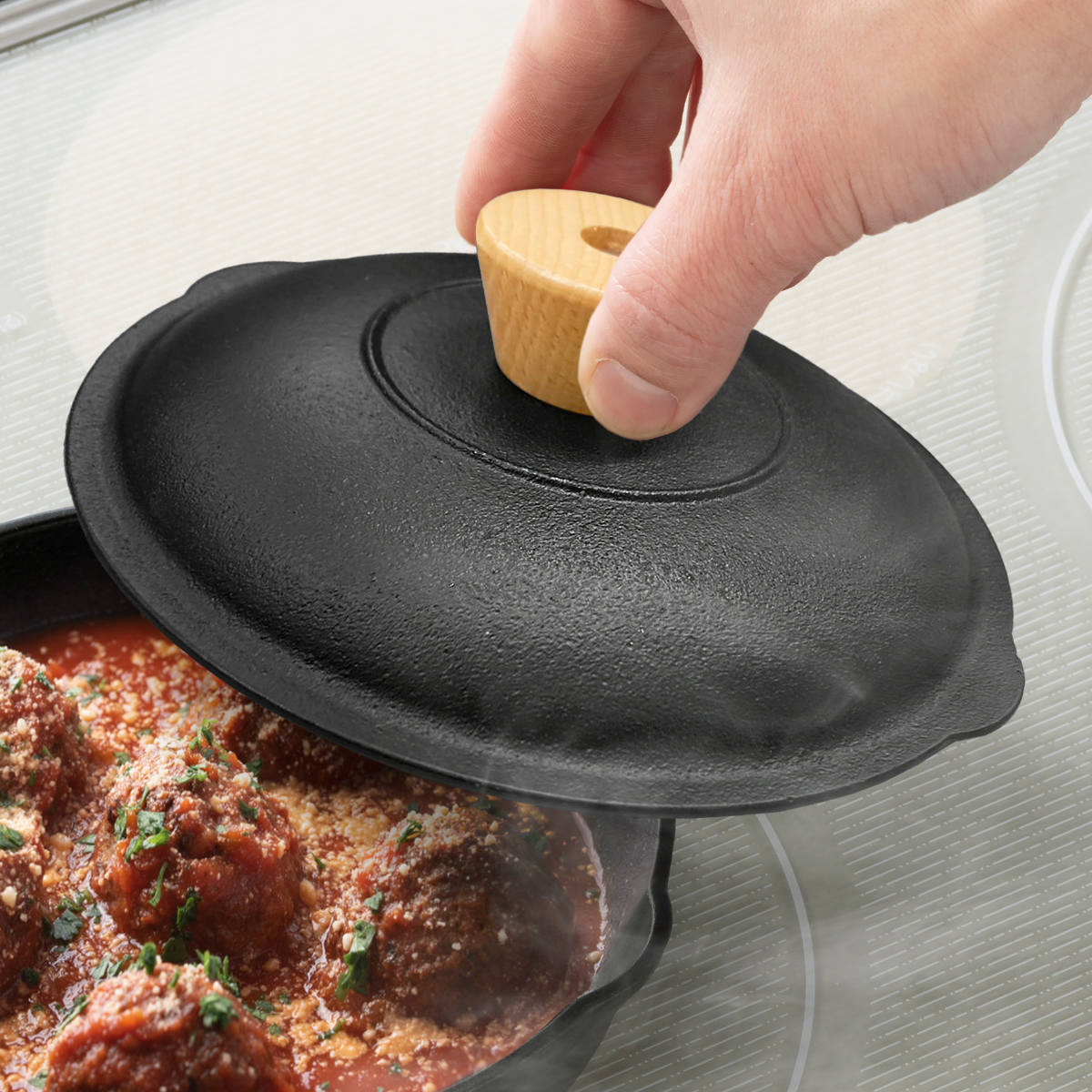 【楽天市場】スキレット専用蓋 15cm 鉄鋳物 スキレットカバー （ 蓋 ふた スキレット用 鋳鉄製 15センチ フタ 鉄鋳物蓋 おしゃれ