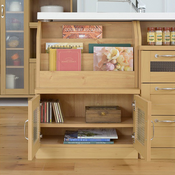 Interior Palette Counter Lower Book Rack North European Style Lycka Counter Lower Book Rack North European Style Lycka Land リュッカランド 60cm In Width