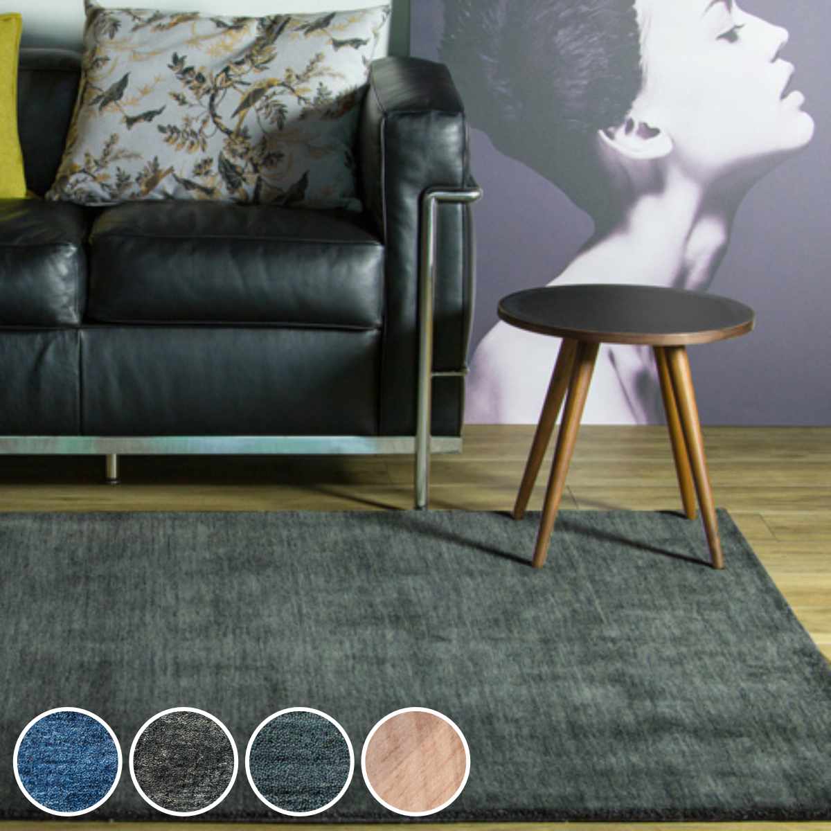 ラグ 手織り ギャッベ ルリプレーン LORI PLAIN 140×200cm ホットカーペット対応 （ ラグマット カーペット 絨毯 じゅうたん 長方形 マット 床暖対応 床暖 床暖房 アクセントラグ 耐久性 ハンドメイド ギャベ ）【39ショップ】