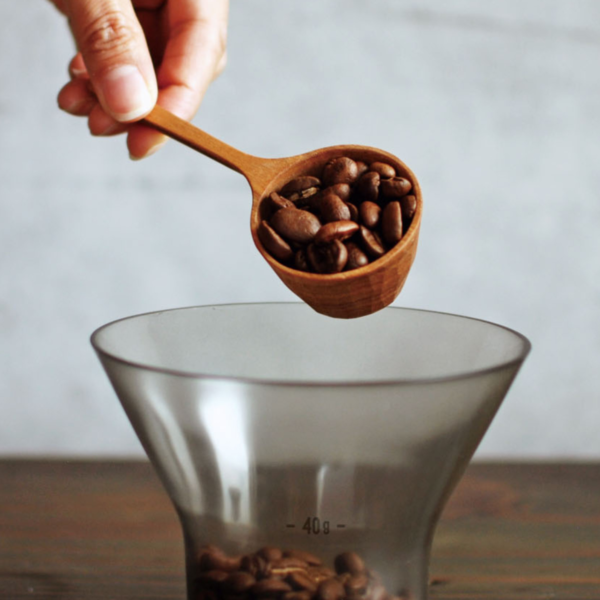 キントー 計量スプーン 10g コーヒー豆用 SLOW COFFEE STYLE スローコーヒースタイル 木製 （ KINTO コーヒーメジャースプーン メジャースプーン コーヒーウェア コーヒー豆計量 ） 【39ショップ】画像