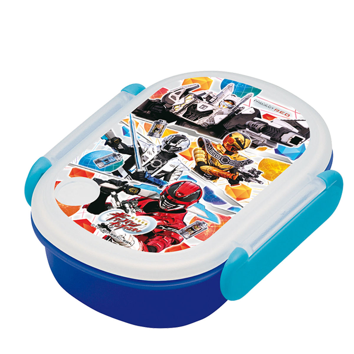 超宇宙刑事ギャバン 弁当箱 ランチボックス 350ml （ ギャバンインフィニティ お弁当箱 一段 食洗機対応 レンジ対応 超ギャバン 食洗機OK レンジOK お弁当 弁当 幼稚園 保育園 キッズ ）【39ショップ】画像