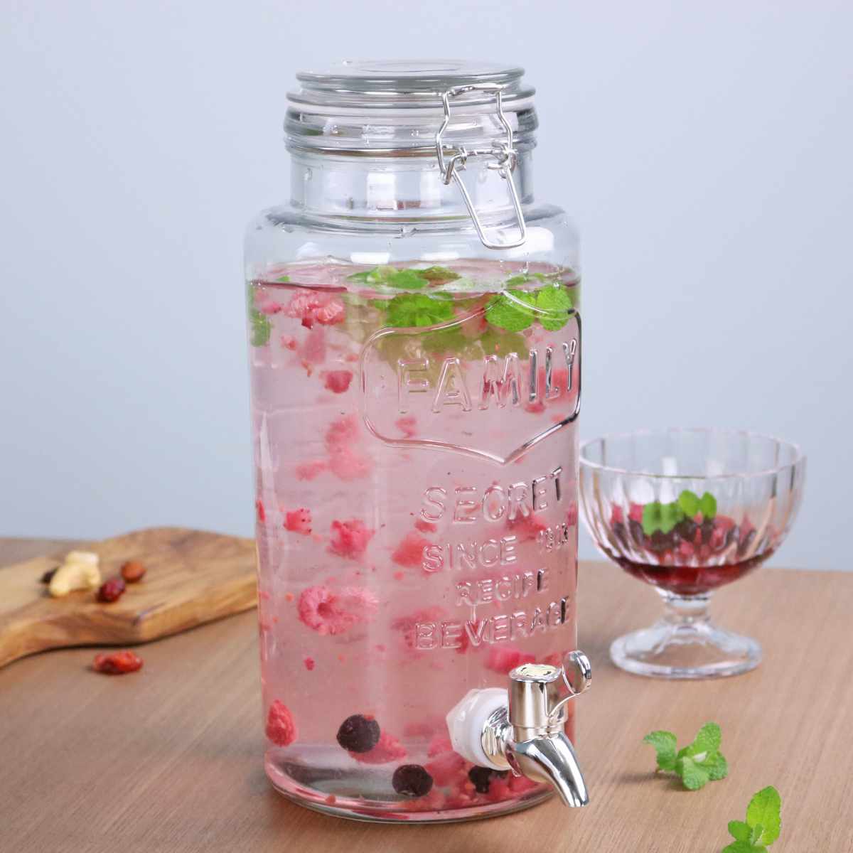 楽天市場】ヨークシャー メイソンジャー ドリンクディスペンサー 8L