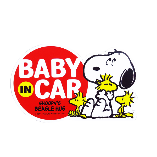 楽天市場 ステッカー 子供 スヌーピー ハグ セーフティサイン マグネット Baby In Car セーフティ サイン 磁石 キャラクター Snoopy Peanuts 赤ちゃんが乗っています マーク かわいい カー用品 39ショップ インテリアパレット