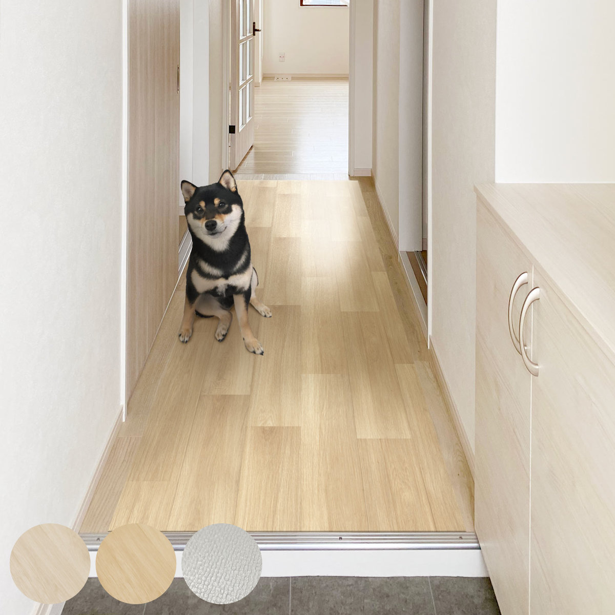 ペットマット ペット用 廊下 敷シート 80cmx200cm （ 廊下マット PVC 拭ける ペット用品 犬 猫 防水 消臭 防滑 洗える 薄手 フリーカット 犬用マット 猫用マット 廊下敷き 滑り止め 転倒防止 消臭マット ）【39ショップ】