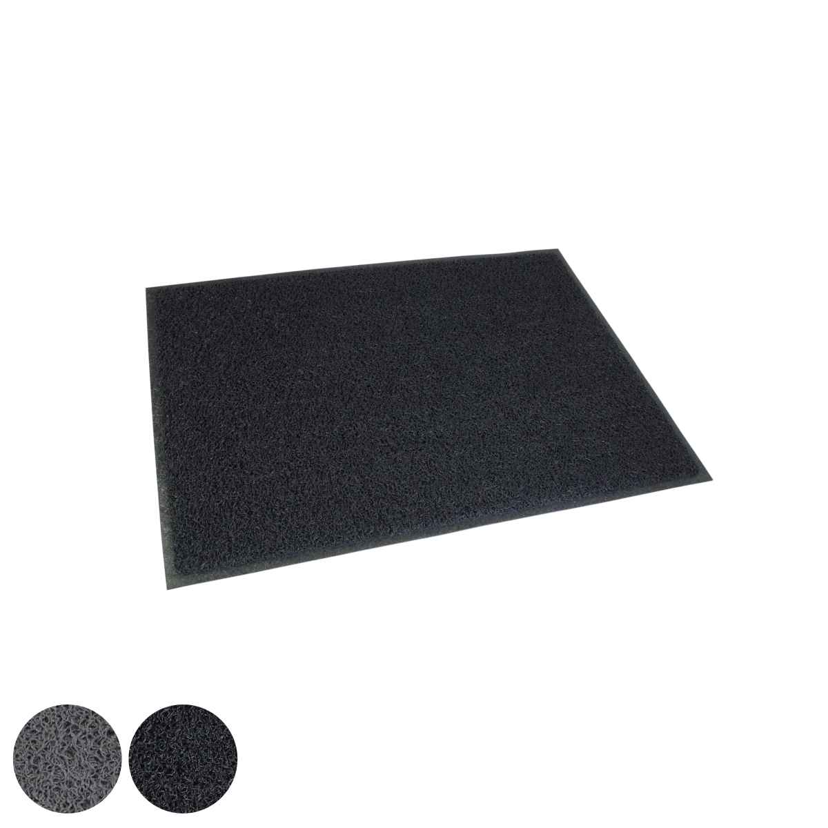玄関マット 屋外 業務用 60&times;90cm ハイグリップHD （ 法人限定 ドアマット エントランスマット 出入口 マット 玄関 風除室 ウェルカムマット 滑り止め 高反発 無地 シンプル おしゃれ グレー ブラック 店舗 ）【39ショップ】｜インテリアパレット
