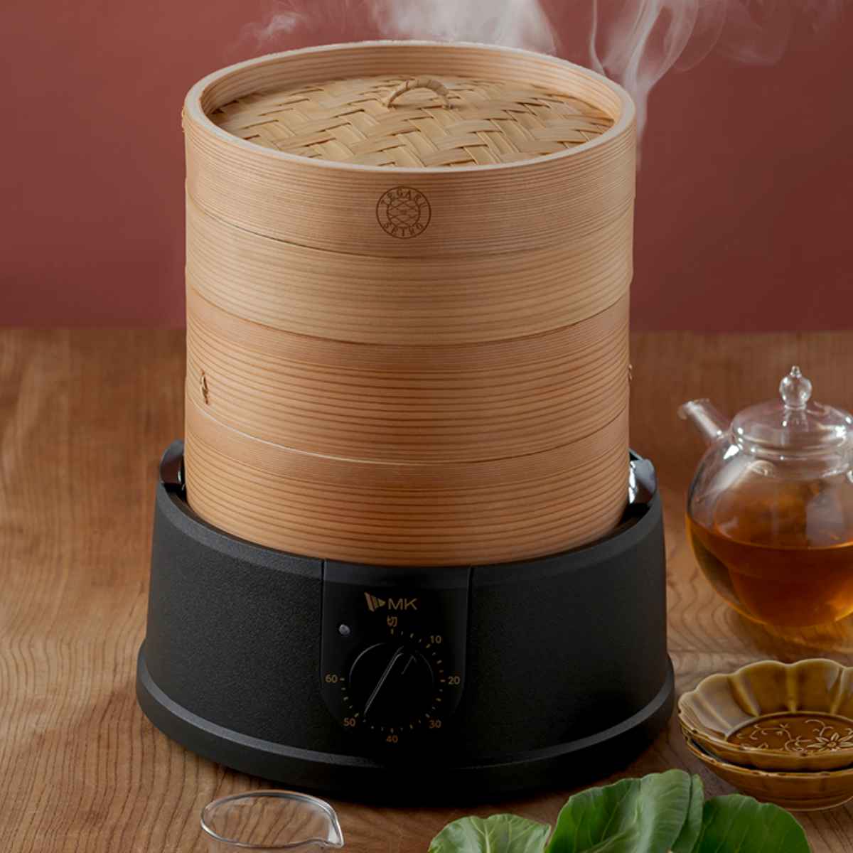 【楽天市場】電気せいろ TEGARU=SEIRO 21cm （ 蒸し器 蒸籠 セイロ 蒸篭 蒸し せいろ 調理家電 蒸し板 蒸しカゴ 蒸しかご