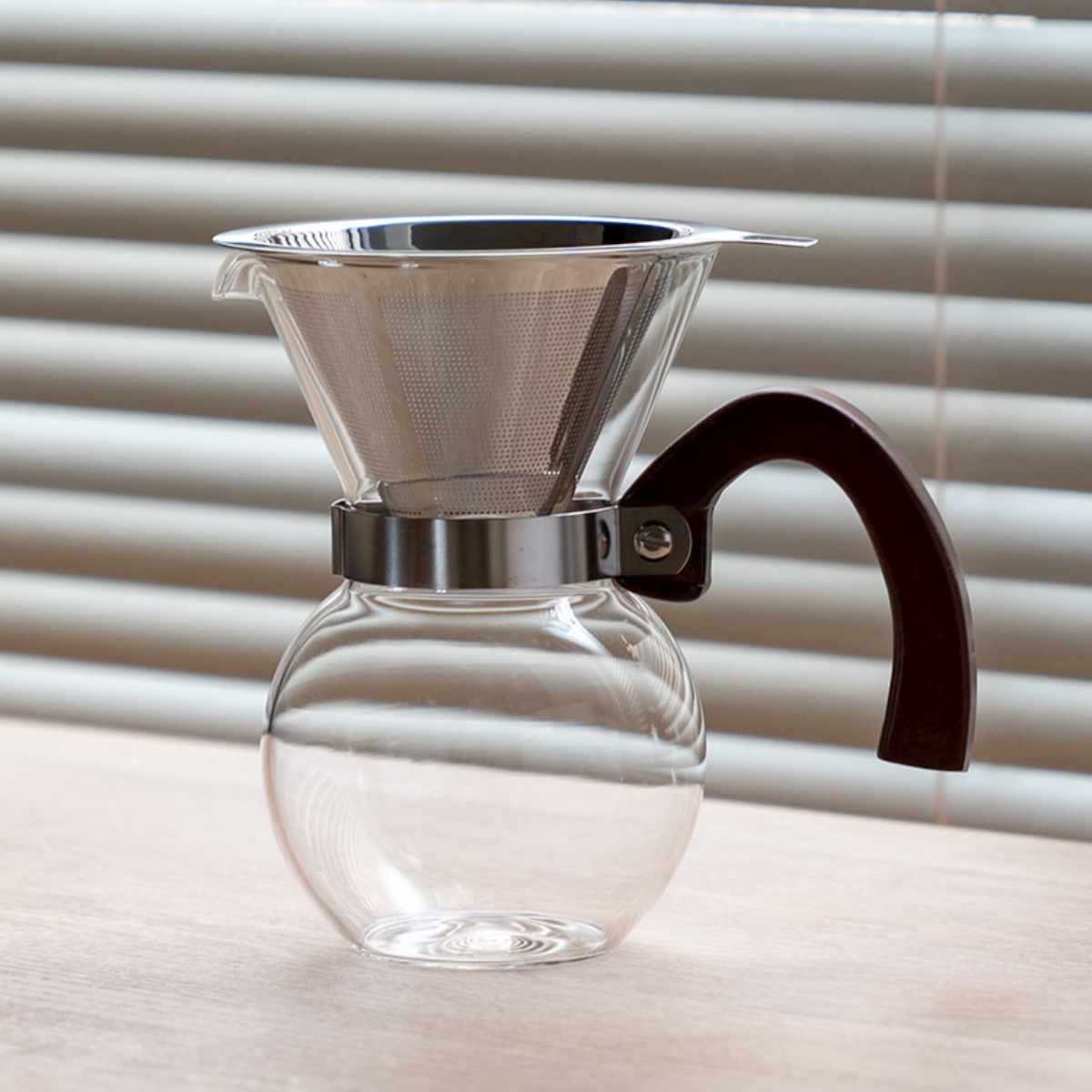 コーヒーメーカー 250ml 2杯用 ロクサン 63 ガラス （ コーヒー サーバー フィルター ドリッパー セット ドリップコーヒー メーカー 2杯 コーヒーサーバー おしゃれ ）【39ショップ】