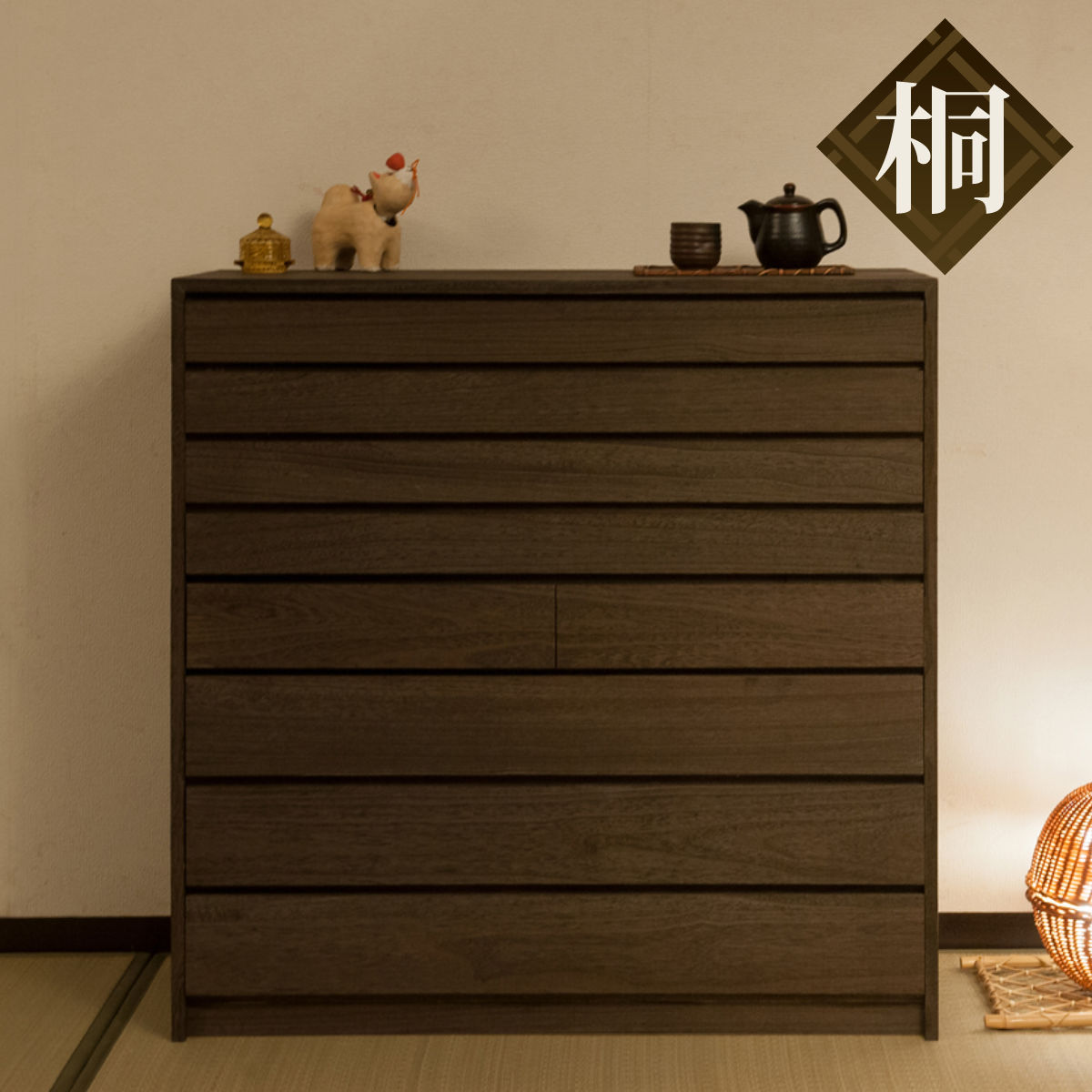 今めかしい桐タンス 8段 桐洋服箪笥 焼桐完成 幅100珊 （ 桐たんす タンス 洋服箪笥 桐 御召しもの 容れもの 納める 御召しものタンス 御召しもの容れもの 桐洋服箪笥 御召しもの納める 日本製 遣っ付ける品 抽き出し ）【39販売店】