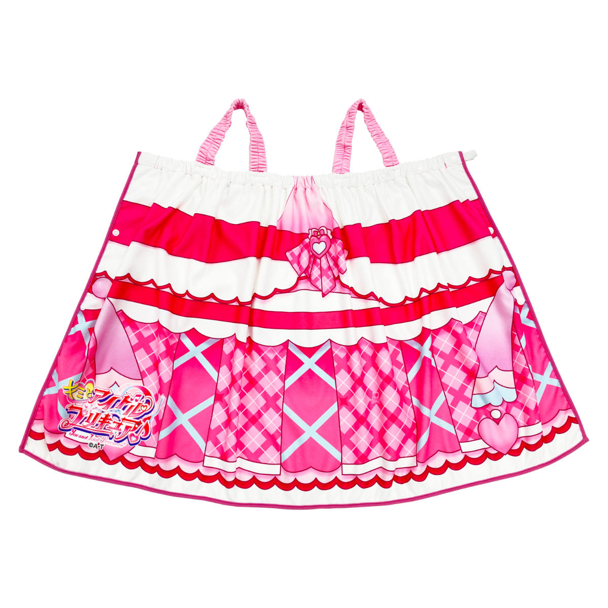 楽天市場】プリキュア ラップタオル キッズ 子供 巻きタオル 女の子