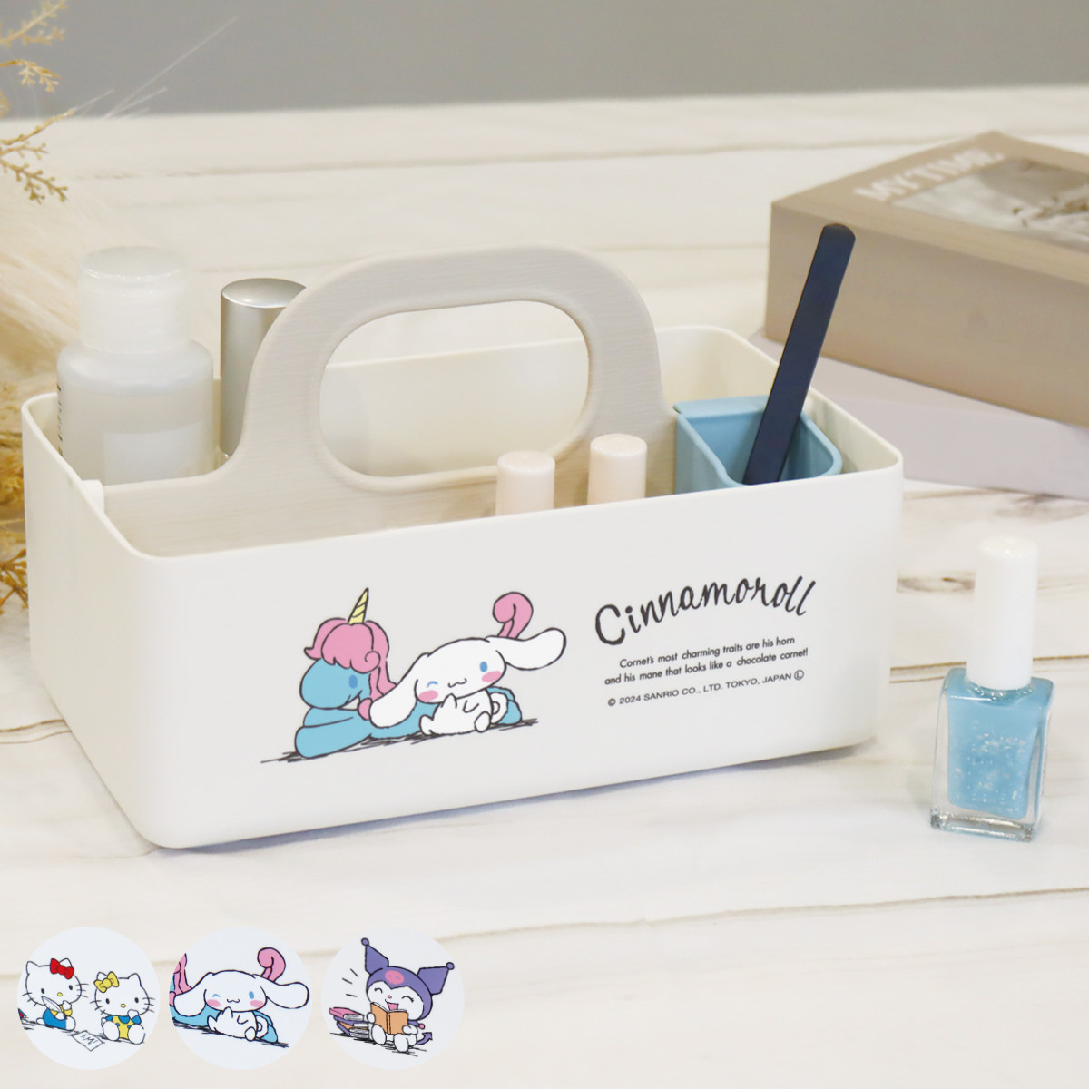 楽天市場】サンリオキャラクターズ ミニチェスト A イエロー 卓上収納