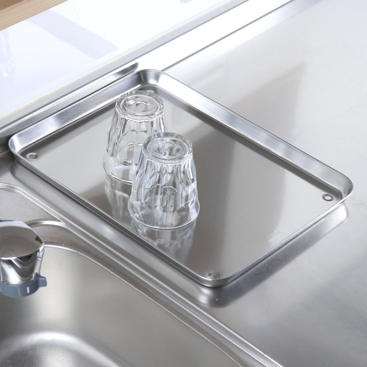 楽天市場】ステンレス ケーキトレー No.17【角型バット ステンレス製