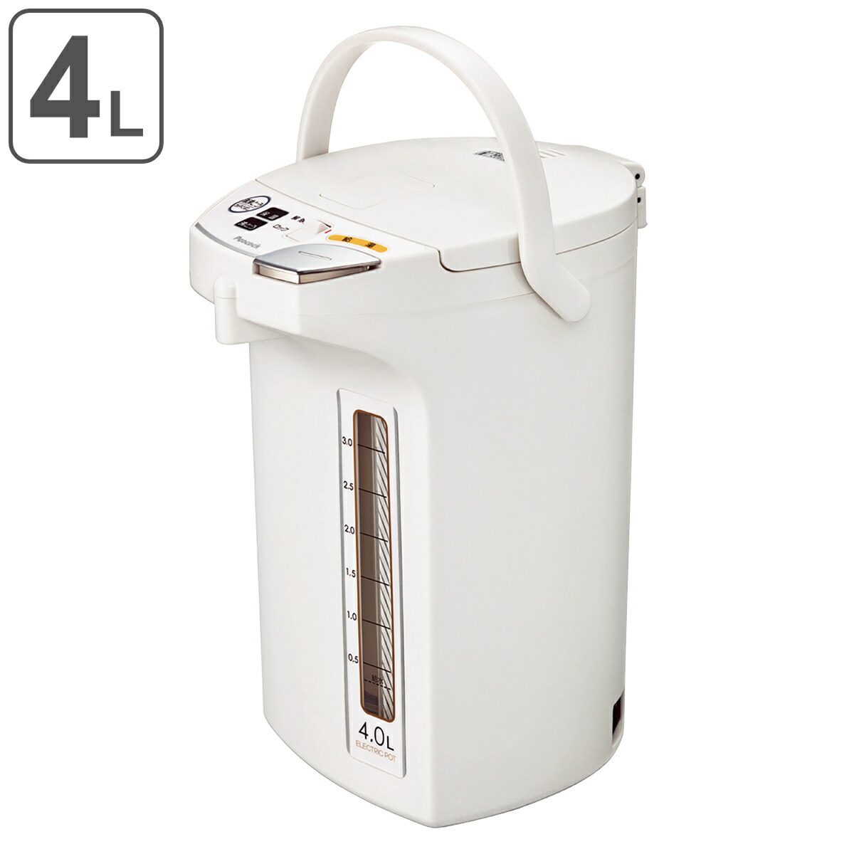 明かりポット 4L ワット数吊りひも付き添い人 （ 貨物輸送無料 ジャーポット ポット 湯沸かしポット 湯沸かし器 湯わかし 電動給湯式 大電気容量 保温 再沸とう役立つこと 名取り草式 片手 鍵を掛ける付き添い人 安全性のある腹積もり お湯 熱湯 ） 【39販売店】